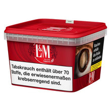 Lade das Bild in den Galerie-Viewer, L&M Red Volumen Zigarettentabak Eimer 185 Gramm