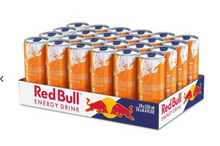 Lade das Bild in den Galerie-Viewer, Red Bull Summer Edition Aprikose-Erdbeere Energy-Drink Dose 24x 250ml