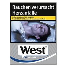 Lade das Bild in den Galerie-Viewer, WEST Zigaretten Silver (8x24)