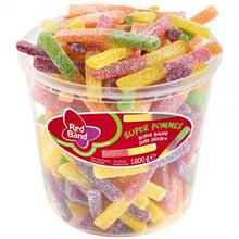Lade das Bild in den Galerie-Viewer, Red Band Fruchtgummi Super Pommes Sauer 100 Portionen (1,2 kg)