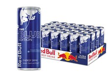 Lade das Bild in den Galerie-Viewer, Red Bull Heidelbeere Blue Edition Energy-Drink Dose 24x 250ml