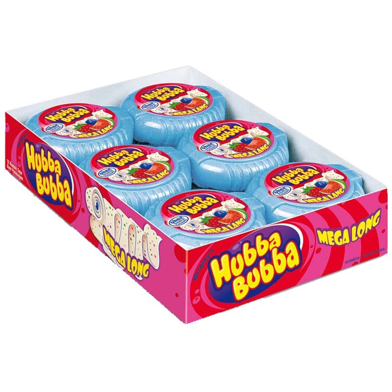 Hubba Bubba Bubble Tape Triple, Kaugummi, 12 Rollen