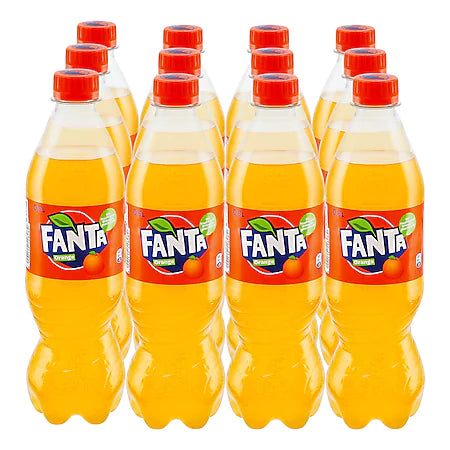 Fanta 0,5 Liter, 12er Pack EINWEG