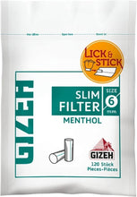 Lade das Bild in den Galerie-Viewer, GIZEH Slim Filter Menthol
