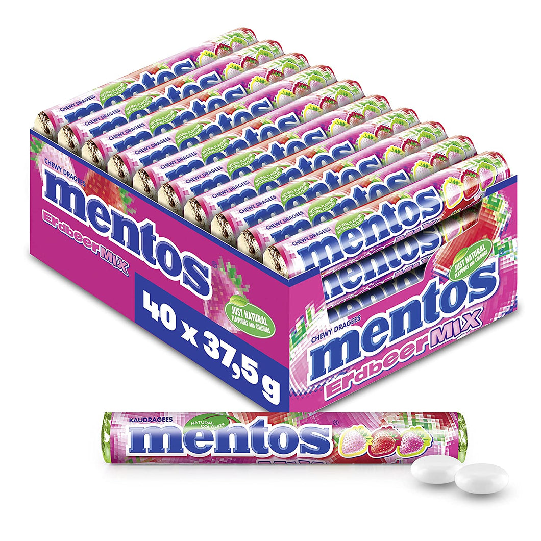 Mentos Erdbeer-Mix
