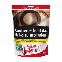 Lade das Bild in den Galerie-Viewer, Chesterfield Red Zigarettentabak Volumen 155 Gramm / BEUTEL
