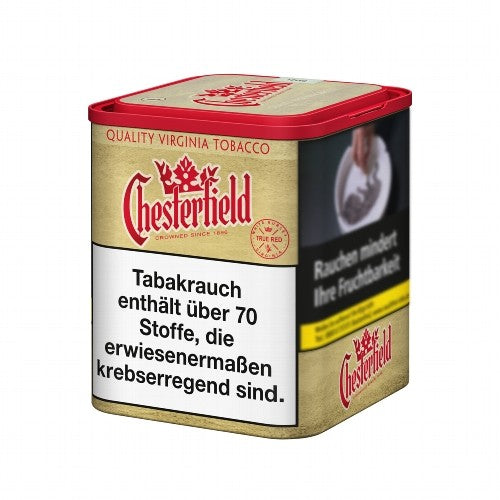 Chesterfield True Red Zigarettentabak ohne Zusätze 95 Gramm