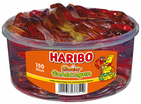 HARIBO Cola-Schlangen