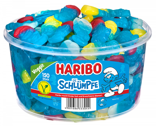 Haribo Die Schlümpfe Dose