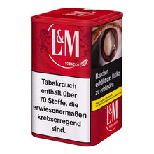Lade das Bild in den Galerie-Viewer, L&amp;M Red Zigarettentabak Volumen 120 Gramm
