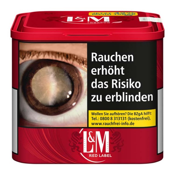 L&M Red Zigarettentabak Volumen 60 Gramm