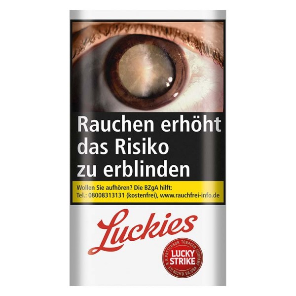 Lucky Strike Zigarettentabak Original Red (Weiß)