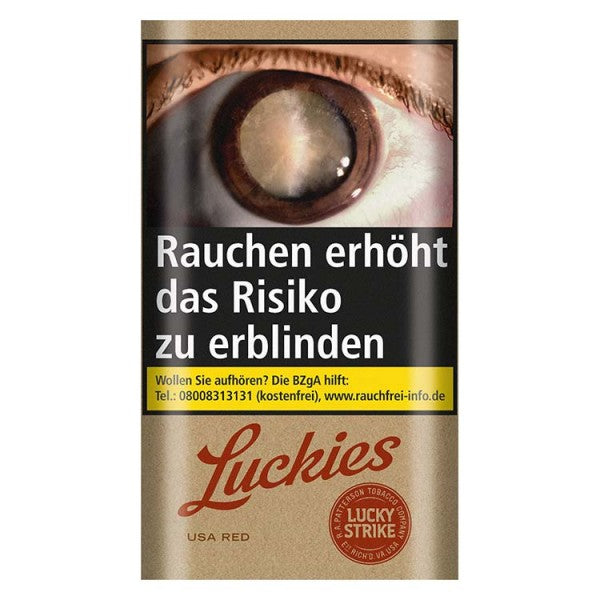 Lucky Strike Zigarettentabak USA Red ( Braun)