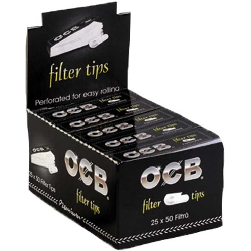 OCB Filtertips Filter Tips Perforiert Slim Filtertips 25/50