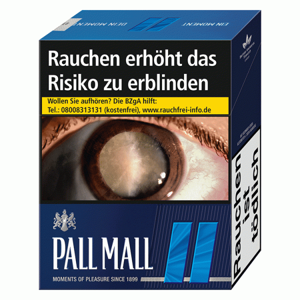 Pall Mall Zigaretten Blue Giga (8x31)