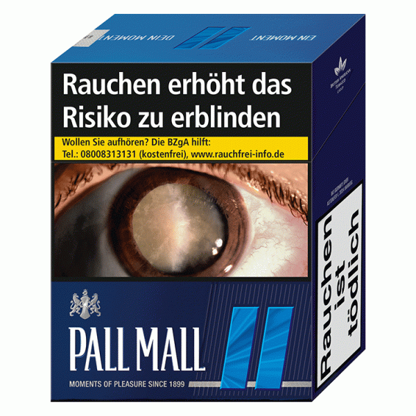 Pall Mall Zigaretten Blue Super (5x35)