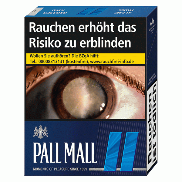 Pall Mall Zigaretten Blue XXL (8x24)