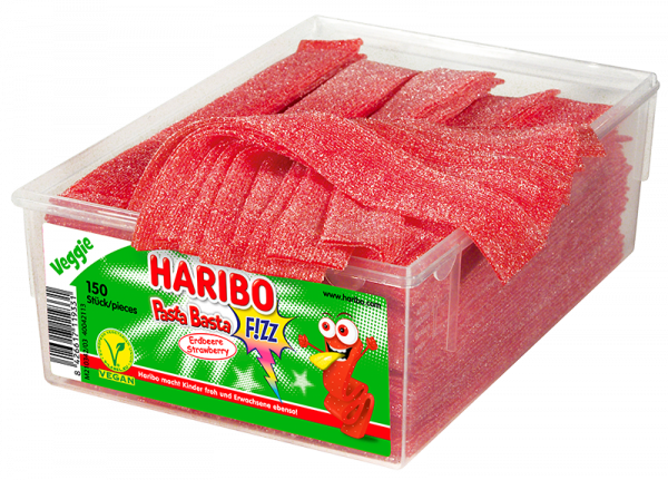 HARIBO Pasta Basta Erdbeere Sauer