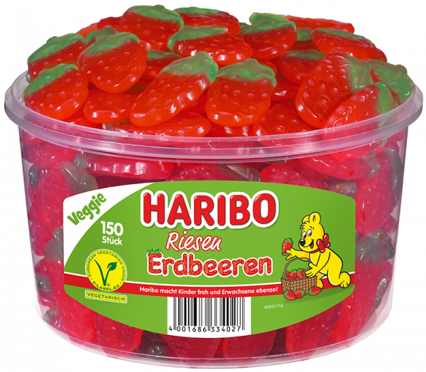 HARIBO RIESEN ERDBEEREN