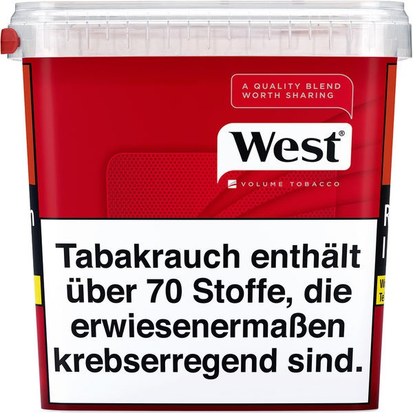 West Zigarettentabak Red Volume Tobacco 245 Gramm
