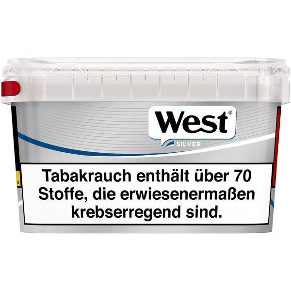 West Zigarettentabak Silver Volumen Eimer 140 Gramm