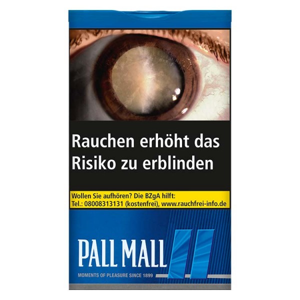 Zigarettentabak Pall Mall Blue Volumen XL-Dose 55 Gramm