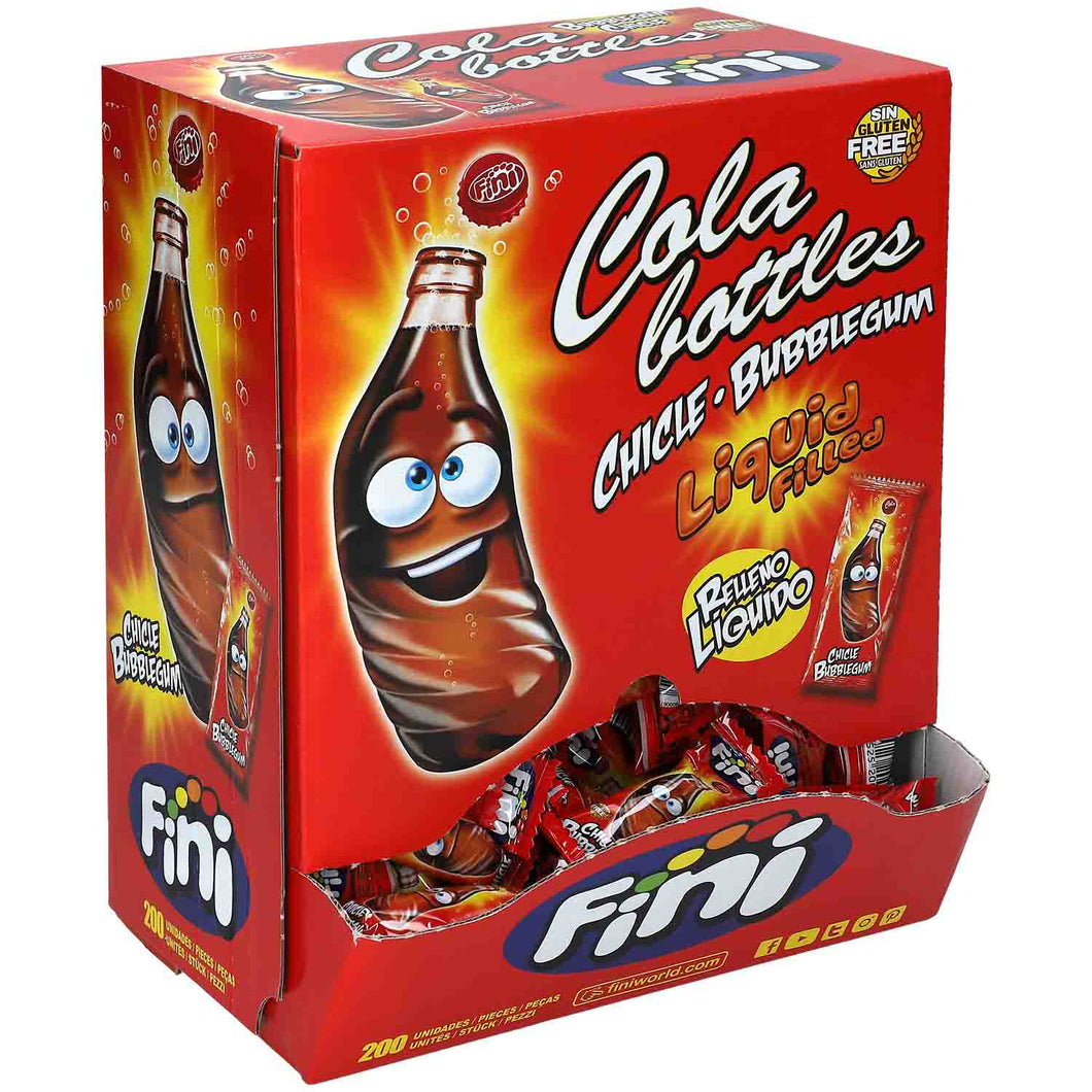 Fini Cola Bottles Bubble Gum 200er