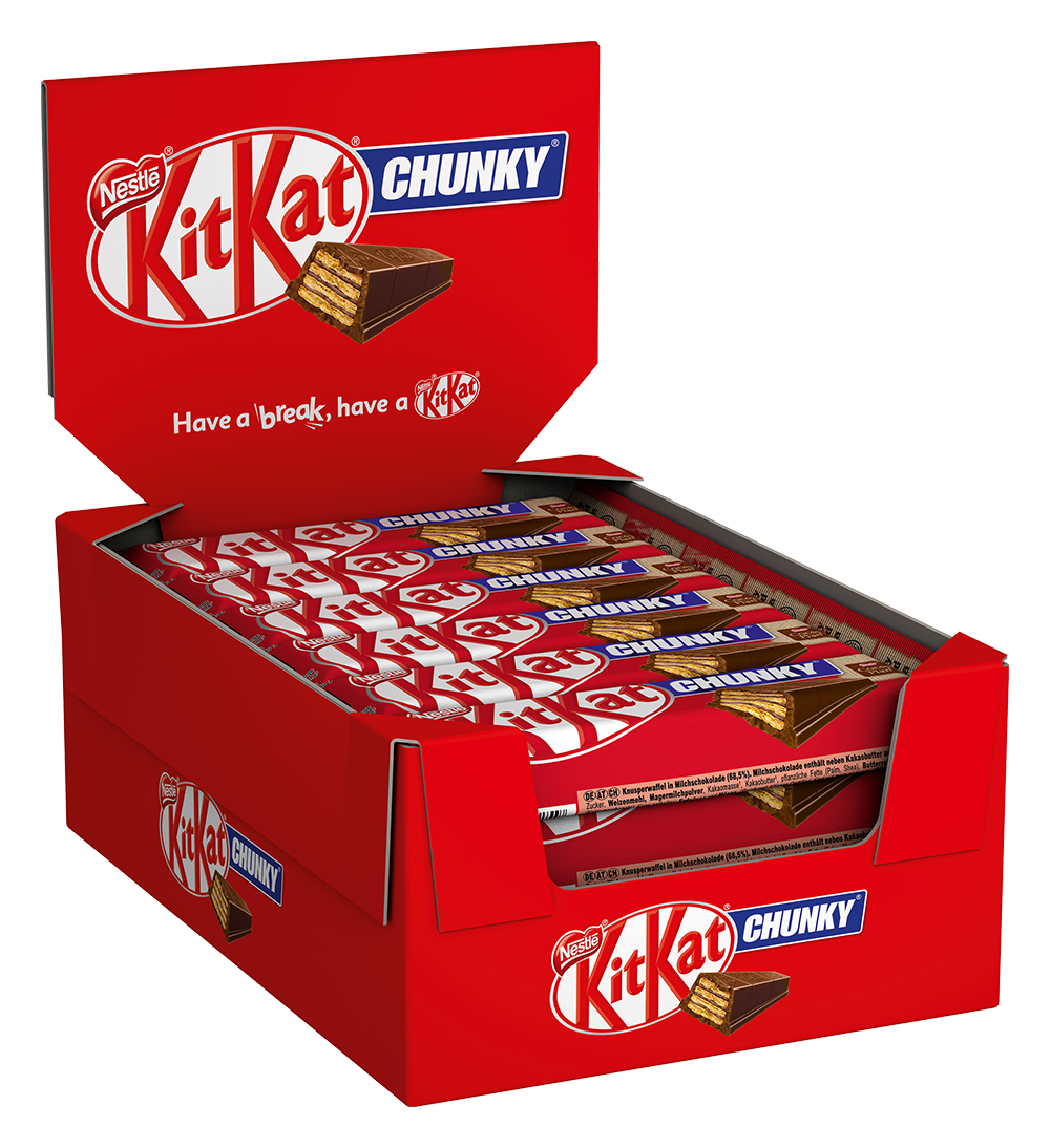 Kitkat Chunky 24 Schokoriegel 40g